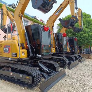 Excavadora Sany SY75C Pro usada con motor Caterpillar, peso operativo de 7 toneladas, Cubo de 3m, excelente rendimiento, precio competitivo - Product Image 3