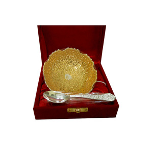 Cuenco chapado en oro de lujo con caja de terciopelo, regalos de devoluciones, nuevo diseño, gran oferta - Product Image 1