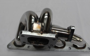 De acero inoxidable colector Turbo para Evo/<span class=keywords><strong>Eclispe</strong></span> DSM 4G63 - Product Image 2