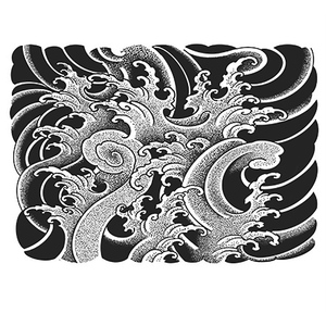Tatuajes Temporales Estilo Japonés, Adhesivos Ecológicos de Papel, Resistentes al Agua, Diseños de Arte Corporal - Product Image 5