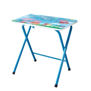 Ergonomic Stainless Steel <strong>Folding</strong> Desk Chair Set for Home Students <strong>Children</strong> Living Room Hotel Use Wholesale Factory Direct - Product Image 4