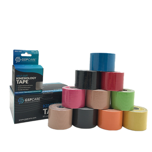 5Cm * 5M Phản Quang Kinesiology Băng Không Thấm Nước Đàn Hồi Cotton Cơ Thể Băng OEM Thoáng Khí Thể Thao K Băng Số Lượng Lớn Cuộn Mẫu Hỗ Trợ - Product Image 1