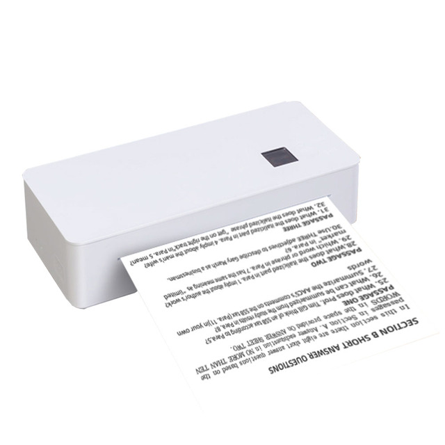 Portable Wireless Desktop Printer for Professionals Wifi and BT Thermal Printer A4 Desktop Printer