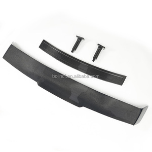 Aileron arrière de style P PI en fibre de carbone pour Audi R8 V8 V10 2009-2015 avec plaque inférieure - Product Image 2