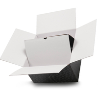 Boîte d'emballage en carton ondulé kraft recyclable imprimée sur mesure pour le transport et le stockage des produits