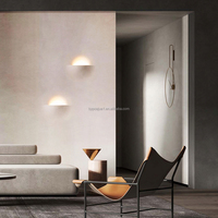 Lampe murale en plâtre de haute qualité 15,8*3,15 pouces, lampe murale LED encastrée moderne et simple, blanche, pour la décoration de la maison, de l'hôtel, du bar