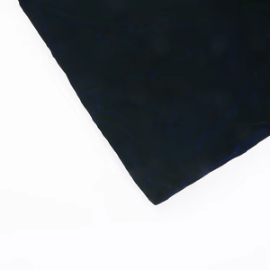Velours extensible coréen micro-tissé teint 100 % polyester, double face, couleurs fantaisie bleues, 5000 fils, tissu velours pour chemises à Dubaï - Product Image 6