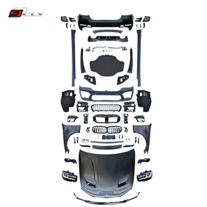 CLY di alta qualità per 2011-2017 per 5 serie F10 aggiornamento 2021-2023 M-5 CS Bodykit CS cappa isolamento parafango fari paraurti paraurti - Product Image 1