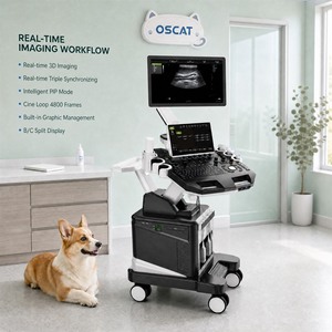Equipo Quirúrgico Veterinario OSCAT T8, Máquina de Ultrasonido Veterinario con Doppler Direccional, <span class=keywords><strong>Cine</strong></span> Loop y Imágenes PIP - Product Image 1