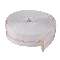 Tuyau doublé en PVC 10bar 1/2 pouces, toile hydratante en Polyester Durable, tuyau de feu en PVC