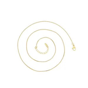 Necklace A00911935 Xuping Jewelry Wholesale Fashion Simple 14k Gold Plated Gold Chain For Men Choker Necklace