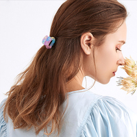Accessoires de cheveux pince à cheveux à l'acide acétique pour filles pinces à cheveux en acétate de couleur mélangée pour femmes nouvel arrivage