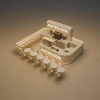 Stand d'exposition modulaire tendance pour événements et pop-up stores – Assemblage rapide et efficace