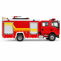 Camion de pompiers Dongfeng D9 de 6 tonnes avec réservoir à mousse et pompe de 40 L/s pour la lutte contre les incendies d'hydrocarbures et de produits chimiques (78/128)