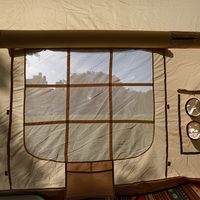 Vente directe d'usine, tente de camping gonflable de luxe, imperméable, en tissu Oxford, tente de camping gonflable