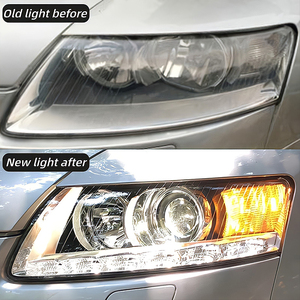 Nuovi Fari LED 12V 36W Bi-Xenon con DRL 5000 Lumen per <span class=keywords><strong>Audi</strong></span> A6L C5 C6 2005-2011, Retrofit Universale - Product Image 2