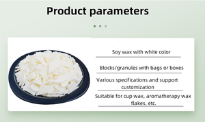 Soja-CERA-natural-proveedor al por mayor 25kg a granel 444 cera de soja orgánica 100% Natural sin olor alta fusión C3 cera de soja para la fabricación de velas - Product Image 6