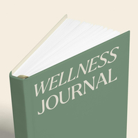 Journal de bien-être d'usine, planificateur quotidien de soins personnels, objectifs de santé personnels, suivi du sommeil et de l'alimentation, papier relié, taille personnalisable