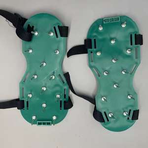 Sepatu Aerator rumput-1 pasang sandal Aerator rumput, Aerator pembaru tanah, sepatu berduri, alat berkebun dapat disesuaikan - Product Image 4