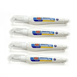 Corrector Líquido de Oficina, Seguro, No Tóxico, de Secado Rápido, 3 ml, Tinta Blanca con Punta Metálica para Estudiantes, Escuela y Uso Doméstico - Product Image 4
