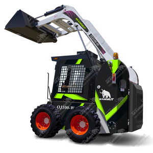 MAMMUT OJ100W 12-16,5 Neumáticos 4*4 Ruedas 1000kg 1TON Minicargadora de alta calidad - Product Image 1