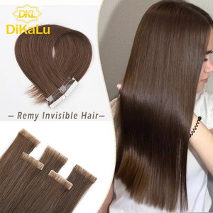 Lot de cheveux vierges non traités, cheveux de temple brésiliens Remy, clips à double trame, cheveux humains 12a, sans nœuds, toutes les couleurs - Product Image 3