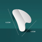 2024 haute qualité Mini acier inoxydable en forme de coeur cosmétique spatule pas cher liquide fond de teint grattoir avec étui en cuir usage domestique