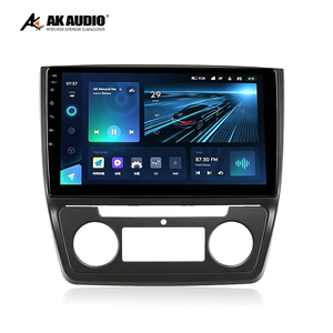 Kit de modification de tableau de bord pour autoradio Android 10,1 pouces <span class=keywords><strong>Skoda</strong></span> <span class=keywords><strong>Yeti</strong></span> 2014 avec cadre simple en ABS - Product Image 5