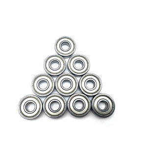 Roulement à billes à gorge profonde 45x85x19mm en acier chromé 2RS, double rangée, étanchéité P0, métrique, lubrifié à la graisse, haute précision pour la construction - Product Image 3