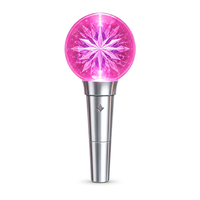 Barra de Luz LED Personalizada para Conciertos con Globo Geométrico Estilo Piedra Preciosa para Eventos y Apoyo de Fans