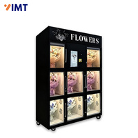Distributeur automatique de bouquets floraux commerciaux personnalisés, système de casiers réfrigérés en acier avec intégration SDK
