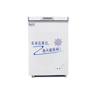 Offre Spéciale petit réfrigérateur congélateur porte coulissante ouverte sur le dessus coffre profond horizontal commercial pour les ménages hôtels Source d'alimentation électrique - Product Image 3