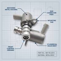 Vanne solénoïde de régulation de pression d'huile 06H115243K pour moteur VW Audi EA888 Gen2, vanne de commande inférieure d'huile, pièces détachées auto, garantie 1 an