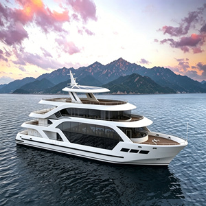 Yacht de tourisme fluvial haut de gamme de 50 m, bateau de croisière de luxe à 4 ponts pour passagers, à vendre - Product Image 1
