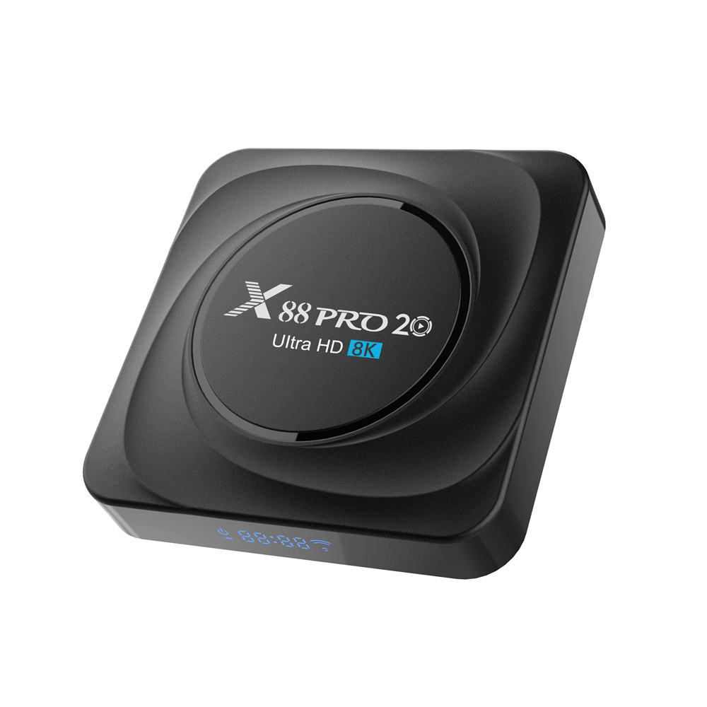 X88 Pro 20 Smart TV Box with Android 11 Dual Wi-Fi