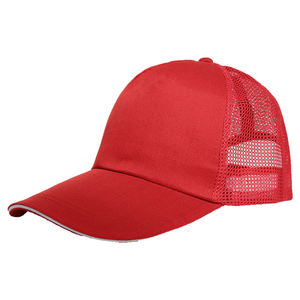 Gorra de Béisbol de 5 Paneles con Logotipo Bordado Personalizado, Diseño Animal, Unisex, Deportiva, Estilo Trucker, 100% Algodón, Malla Ajustable para Hombre - Product Image 4