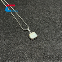 Collier métallique NFC étanche Musique NTAG213 Pendentif NFC Étiquette de bijoux RFID Aucune application requise