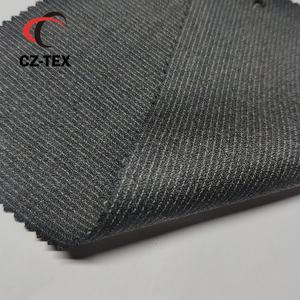 Italien costume rayé tissu de laine peignée laine pour costume homme d'affaires - Product Image 5