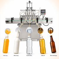 Machine de remplissage automatique de liquides BRENU pour bouteilles en verre avec contrôle de volume haute précision et vitesse de production réglable