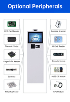 Terminal de point de vente (TPV) pour tablette, compatible avec le système Square, lecteur de cartes sans contact, caisse enregistreuse pour camion de restauration et magasin de proximité