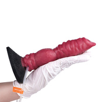 Consolador inflable para perros, tapón Anal con nudo grande, masturbador Vaginal femenino, Estimulación del punto G, juguetes sexuales para eyaculación de adultos