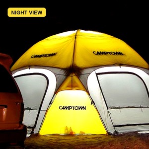 CAMPTOWN BIGDOME S Family Dome <b>Tent</b> spacious outdoor shelter for family adventures easy installation lightweight portable - Product Image 5
