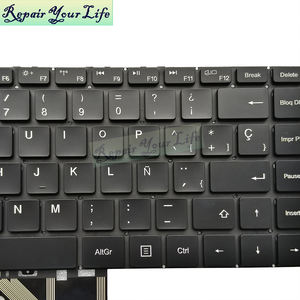 Teclado de ordenador portátil retroiluminado en español SP para <span class=keywords><strong>BMAX</strong></span> MaxBook <span class=keywords><strong>Y13</strong></span> MB30010010 RT132HS X390G teclados de repuesto nuevo negro - Product Image 3