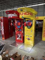Poinçonnage Street Entertainment Soccer Power test Machine de jeu Boxe Punch Machine Machine de jeu de loterie