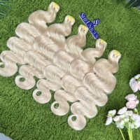 Cheveux humains de qualité 12A, double trame # Cheveux humains vierges bruts cambodgiens blonds ondulés 30 pouces, 100 % alignés sur les cuticules, fournisseur de cheveux humains bruts