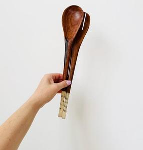 Ensemble de spatules en bois de qualité supérieure pour la cuisine Ustensiles antiadhésifs Idéal pour une utilisation en cuisine Outils de cuisine écologiques et durables - Product Image 1