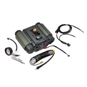 Mạnh mẽ kép xi lanh động cơ áp lực Swith Compresor de Aire hội thảo off-road nhỏ gọn gắn trên tàu Máy nén khí - Product Image 1