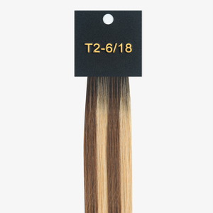 Extensions de cheveux humains russes à double trame, cuticules alignées, blondes, volume intense, tissage piano genius - Product Image 4