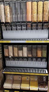 中国制造商库存充足，可批发出售密封重力式干果坚果分配器，用于保持散装食品的新鲜度更久 - Product Image 4