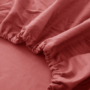 Chất lượng cao 4 cái Vua Kích thước bedsheet tấm ga trải giường bộ đồ giường Bộ - Product Image 6